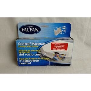 Central Vacuum Automatic Dustpan Original VACPAN Black